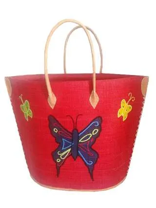 LA PLAGE TORBA ZA PLAZU S AVEC POCHON BUTTERFLY