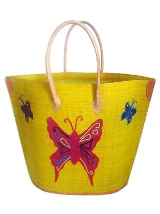 LA PLAGE TORBA ZA PLAZU S AVEC POCHON BUTTERFLY