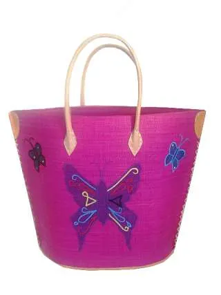 LA PLAGE TORBA ZA PLAZU S AVEC POCHON BUTTERFLY