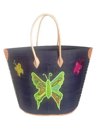 LA PLAGE TORBA ZA PLAZU S AVEC POCHON BUTTERFLY