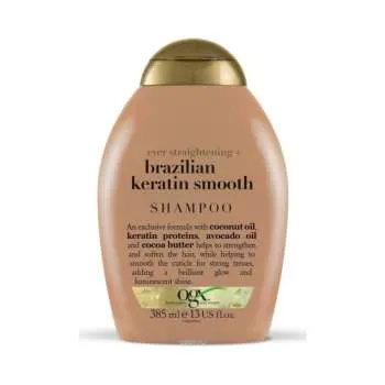 OGX BRAZILIAN KERATIN SMOOTH SHAMPOO 385ML 