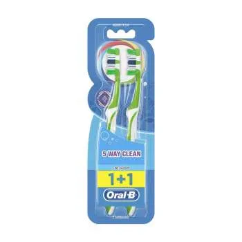 ORAL B CETKICA ZA ZUBE COMPLETE 5 WAY 1+1 
