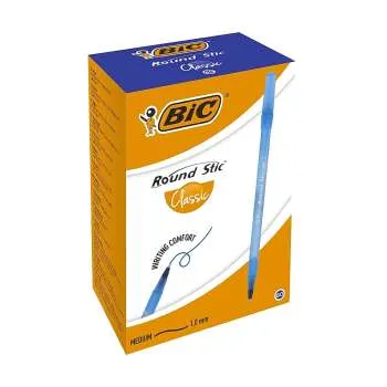 BIC HEMIJSKA OLOVKA ROUND STIC BLU BOX 60 