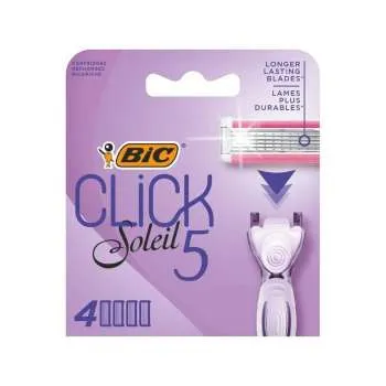 BIC SIST. BRIJAC SOLEIL CLIKS 5 CARTRIG B4 EU 