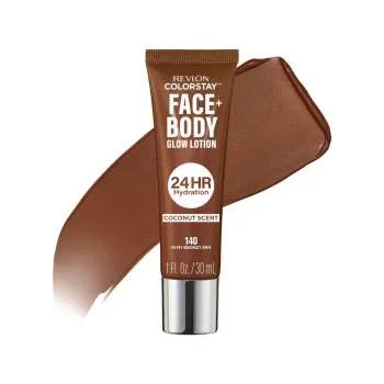 REVLON CS FACE&BODY GLOW LTN IN MY BRZ 