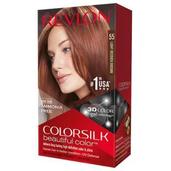 REVLON FARBA 55 LIGHT RED BROWN 