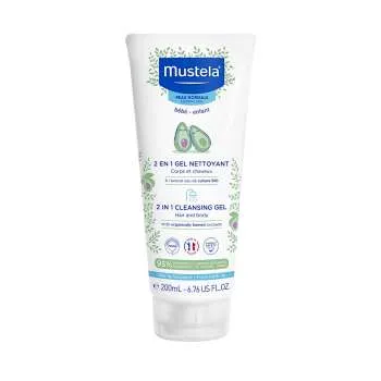 MUSTELA ŠAMPON 2U1 ZA PRANJE KOSE I TIJELA - NORMALNA KOŽA 200ML 