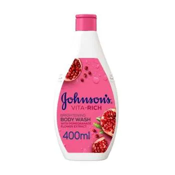 JOHNSONS BW BRIGHTENING POMEGRANATE 400ML 