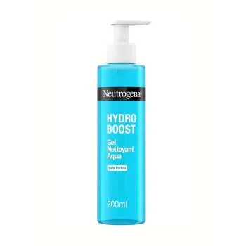 NEUTROGENA HYDRO BOOST WATER GEL CLEANSER FRAGRANCE FREE 200ML 