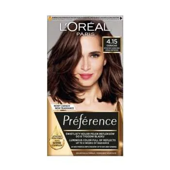 LOREAL PARIS PREFERENCE FARBA ZA KOSU-4.15 CARACAS DEEP MAHOGANY BROWN 