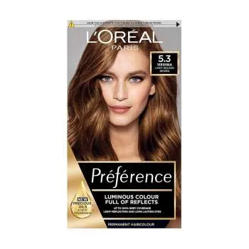 LOREAL PARIS PREFERENCE FARBA ZA KOSU-5.3 VIRGINIA CHASTNUT BROWN 