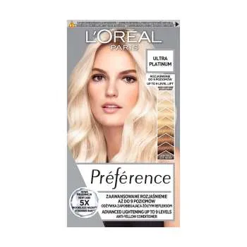 LOREAL PARIS PREFERENCE FARBA ZA KOSU-9L ULTRA PLATINUM 