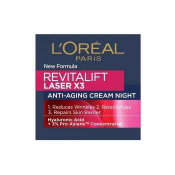 LOREAL KREMA REVITALIFT LASER PROTIV BORA NOCNA 50ML 