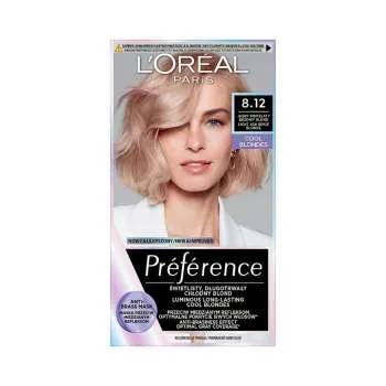 LOREAL PARIS PREFERENCE FARBA ZA KOSU-8.12 ALASKA LIGHT BEIGE BLOND 