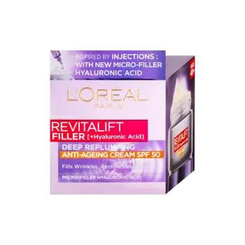 LOR. KREMA ZA LICE REVITALIFT FILLER DAY SPF 50, 50ML 