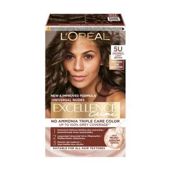 EXCELLENCE UNIVERSAL NUDES 5U UNIVERSAL LIGHT BROWN 