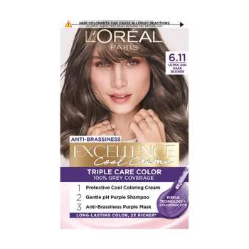 EXCELLENCE COOL 6.11 ULTRA ASH DARK BLONDE 