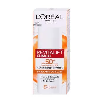 LOREAL FLUID REVITALIFT CLINICAL DAILY ANTI-UV 50 ML 