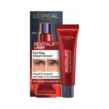 LOREAL REVITALIFT LASER EYE BAG INSTANT ERASER 15ML 