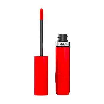 LOREAL INFAILLIBLE TECNI RUZ LAQUE RESISTANCE LIP LACQUER 410 ROUGE POPPY 