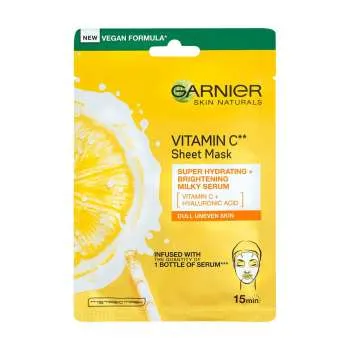 GARN. MASKA ZA LICE VITAMIN C SUPER HYDRATING + BRIGHTENING MILKY SERUM 