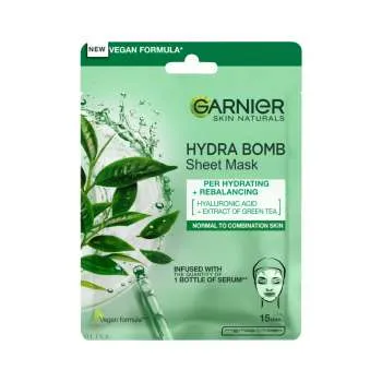 GARNIER MASKA ZA LICE SKIN NATURALS MOISTURE + FRESHNESS MASKA GREAN TEA 