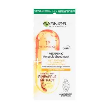 GARNIER  MASKA ZA LICE AMPOULE 1% VITAMIN C (ANTI FATIGUE) 