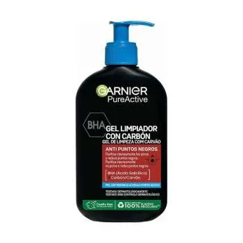 GARN.GEL SKIN PURE ACTIVE CLEANSING CHARCOAL 250ML 