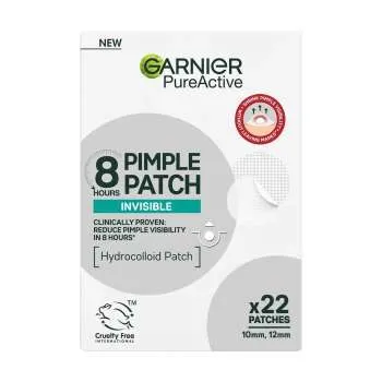 GARNIER FLASTERI PROTIV AKNI PURE ACTIVE PIMPLE PATCH 22PCS 