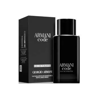 ARMANI CODE (M) EDT 75ML REFILLABLE 