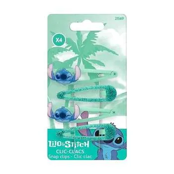 DISNEY ŠNALICE ZA KOSU LILO & STITCH CLIC CLAC 4/1 