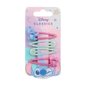 DISNEY ŠNALICE ZA KOSU LILO & STITCH CLIC CLAC 4/1 