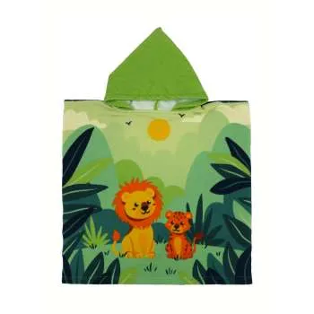 LA PLAGE PEŠKIR ZA PLAŽU PONCHO JUNGLIA  60X120 