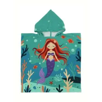 LA PLAGE PEŠKIR ZA PLAŽU PONCHO SIRENE  60X120 