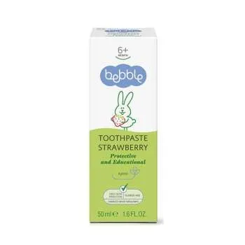 BEBBLE 6M+ ZUBNA PASTA JAGODA 50ML 