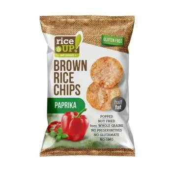 RICE UP RIZIN ČIPS PAPRILA 60G 