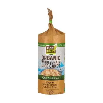 RICE UP ORGANSKE GALETE CIA I KINOA 120 G 