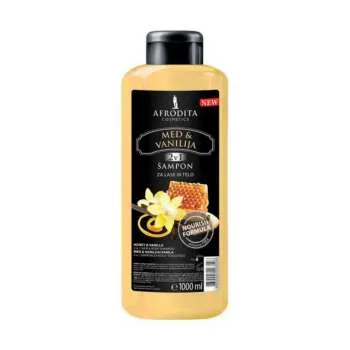 AFRODITA ŠAMPON MED/VANILA 1000ML 