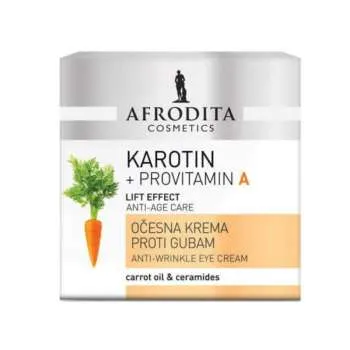 AFRODITA KAROTIN + PROVITAMIN A KREMA OKO OCIJU 15ML 