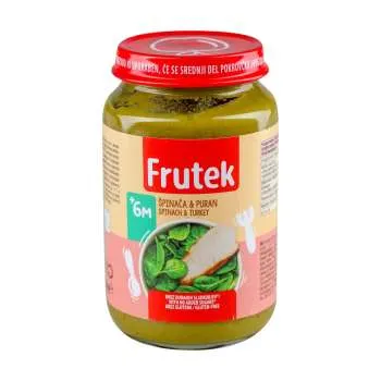 FRUTEK KAŠICA 190G - ĆURETINA SPANAĆ 
