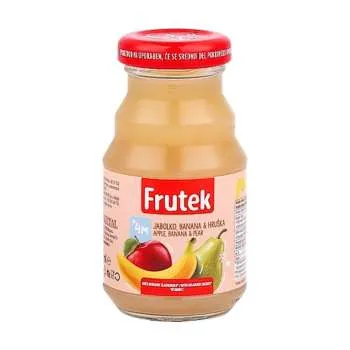 FRUTEK SOK 125ML - JABUKA BANANA KRUŠKA 