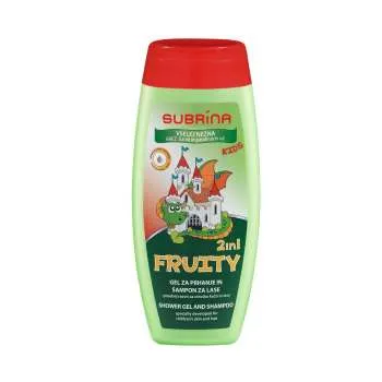 SUBRINA KIDS KUPKA+ŠAMPON FRUTTY 250 ML 