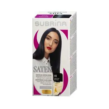 SUBRINA SATEN 01/1 INDIGO BLACK 