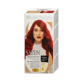 SUBRINA SATEN 745/8 KRALJVSKO CRVENA 