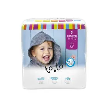 TOTO BABY PELENE JUNIOR 11-16KG 27KOM 