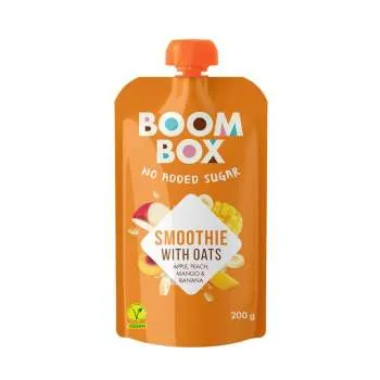 BOOM BOX ZOBENA SMOOTHIE JABUKA -BRESKVA -MANGO -BANA 200G 