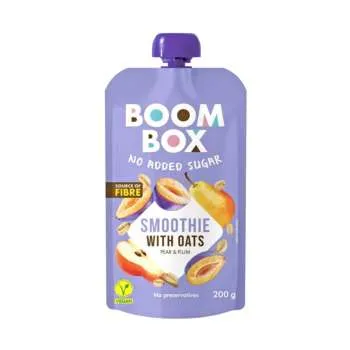 BOOM BOX ZOBENA SMOOTHIE KRUŠKA-ŠLJIVA 200G 
