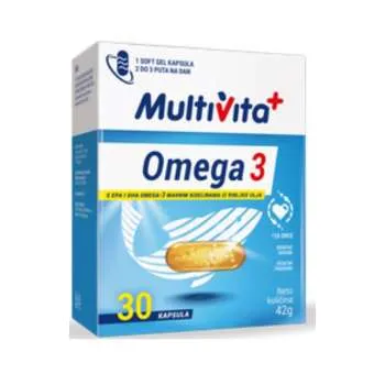 MULTIVITA OMEGA-3 KAPSULE 30+10 GRATIS 