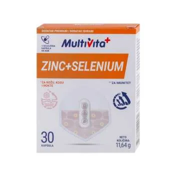 MULTIVITA CINK+SELEN KAPSULE(PHS) Á 30 