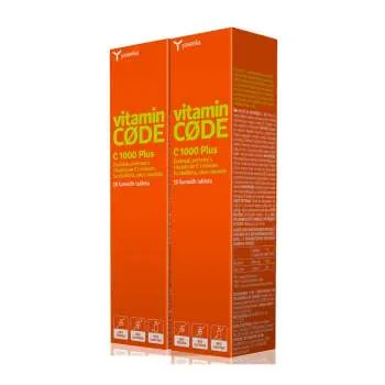 YASENKA ŠUMEĆE TABLETE VITAMIN CODE C 1000 A20 1+1 GRATIS 